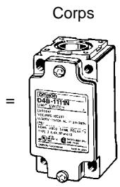 OMRON D4B-N - Pièces de rechange - 2