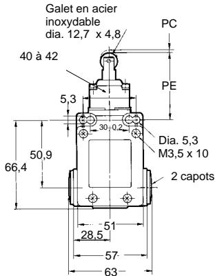 OMRON D4B-N - Modèle 3 conduits - 14