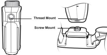 MIDLAND XTC 100,  XTC 200,  XTC 300 - Mount using the Thread Mount - 1