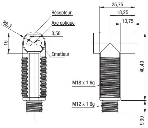 OMRON E3FZ - Serie E3FR - 4