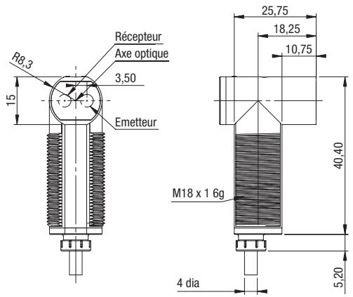 OMRON E3FZ - Serie E3FR - 5
