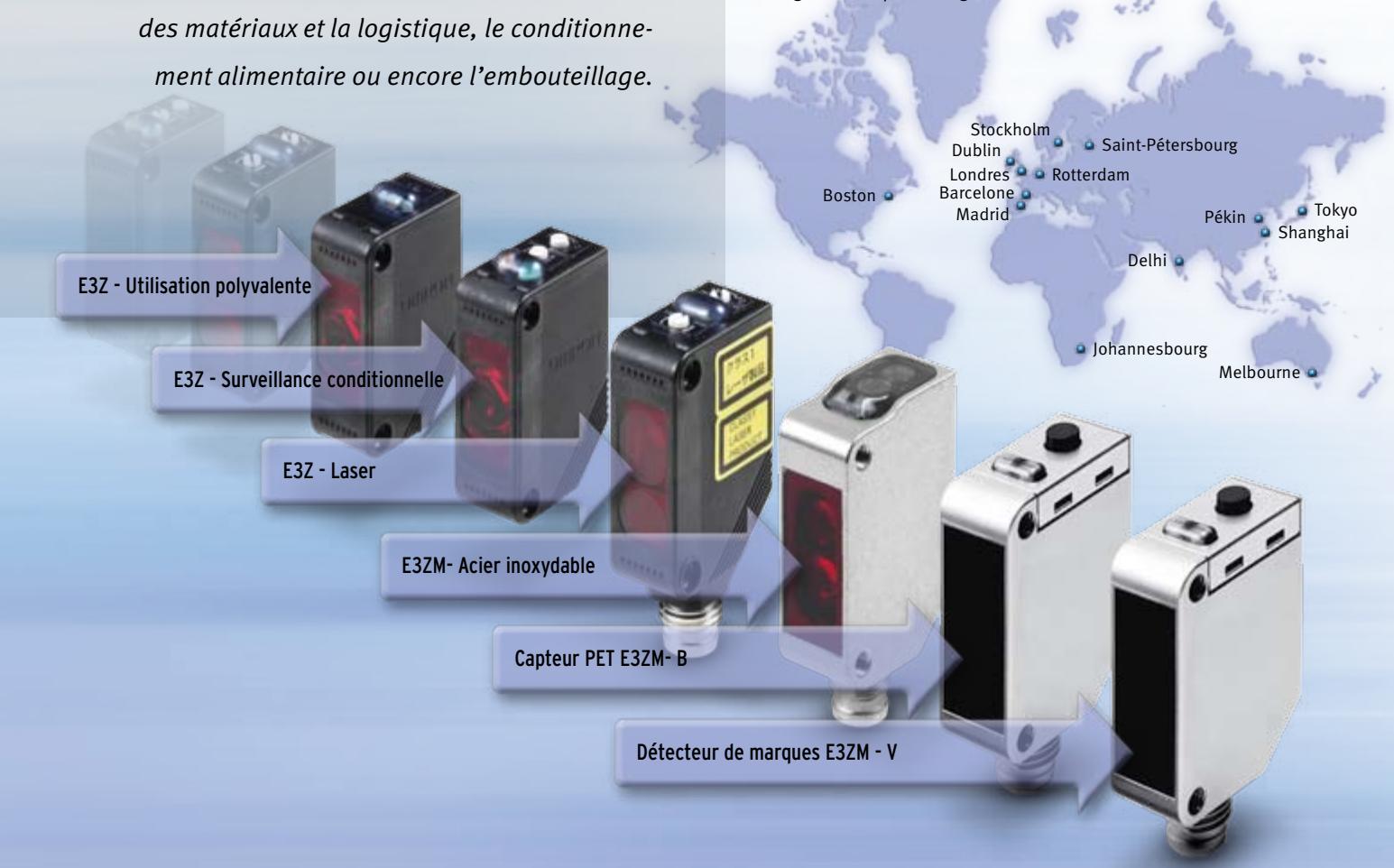 OMRON E3Z - Des millions d'équipements installés - des millions d'équipements sur lesquels on peut compter en matière d'automatisation industrielle - 2