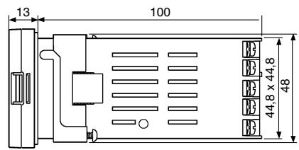 OMRON E5CK - Dimensions - 2
