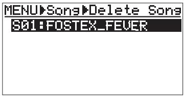 FOSTEX MR 8 - Préparation à l'enregistrement sur la carte fournie - 5