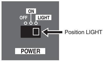 FOSTEX MR 8 - Activation du rétro-éclairage de l'écran - 1