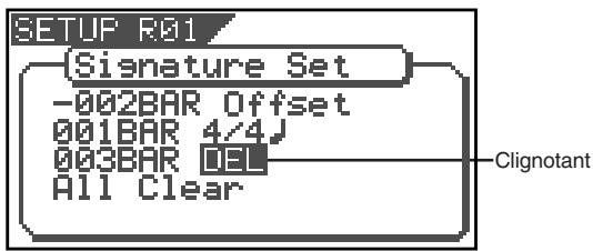 SETUP R01 (Signature Set -002BAR Offset 001BAR 4/4J 003BAR OEL All Clear Clignotant