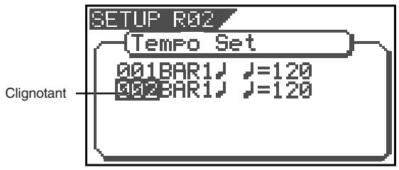 SETUP R02 Tempo Set Clignotant 001BAR1J J=120 002BAR1J J=120