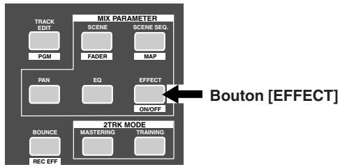 FOSTEX VF80EX - Pressez le bouton [EFFECT]. - 1
