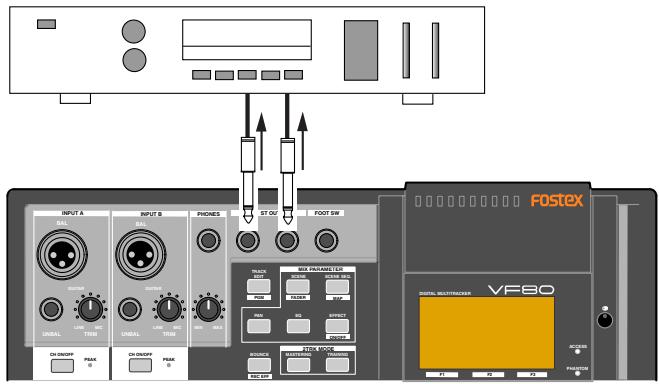 FOSTEX VF80EX - Mixage analogue - 1