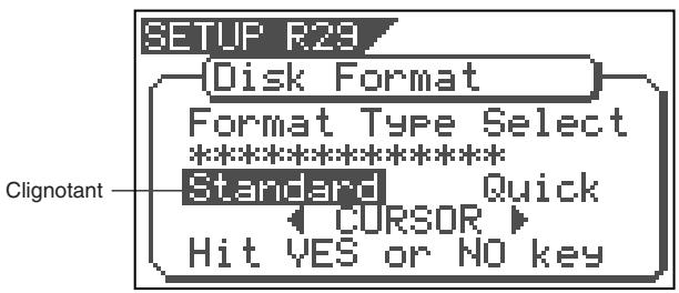 FOSTEX VF80EX - Presselez bouton [ENTER/YES] quand“IDE”clignote. - 1