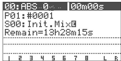 FOSTEX VF80EX - Indication“Remain” - 1