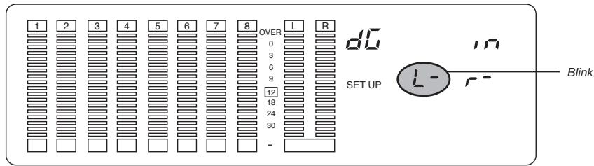 FOSTEX DMT8 - 3-3. Setting a digital input channel ("dG in") - 2