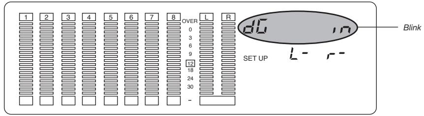 FOSTEX DMT8 - 3-3. Setting a digital input channel ("dG in") - 1
