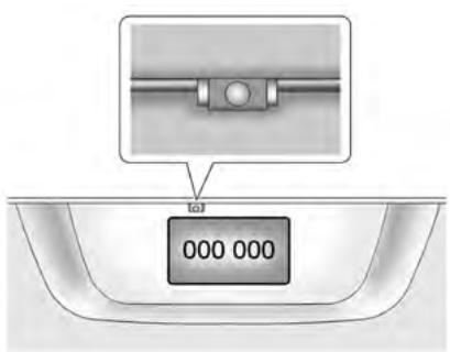 CHEVROLET CAMARO 2013 - Emplacement de laamera de vision arriere - 1