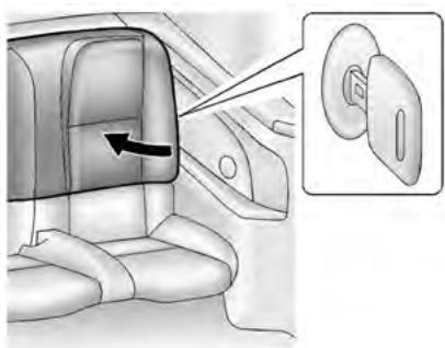 CHEVROLET CAMARO 2013 - Serrure de déverrouillage de secours du coffre (cabriolet uniquement) - 1