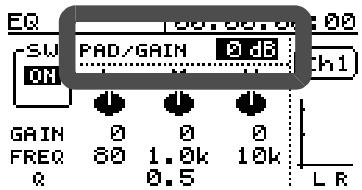 TASCAM 788 - Pad et gain numérique de voie - 1