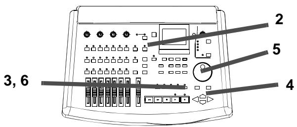 TASCAM 788 - Sélection du type d'effet - 1
