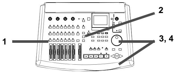 TASCAM 788 - Niveaux de départ - 1
