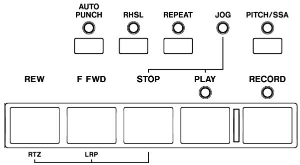 TASCAM 788 - Commandes basiques de transport - 1