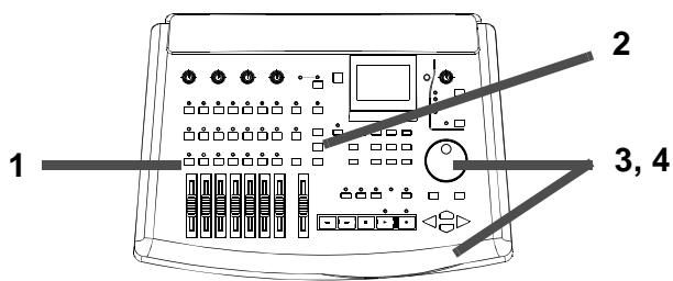 TASCAM 788 - Niveaux départ - 1