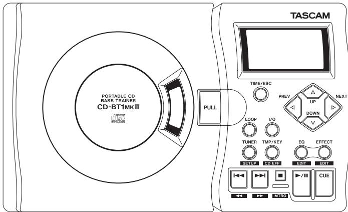 TASCAM CD-BT1MKII - Portable CD Bass Trainer - 1