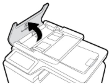 HP PAGEWIDE 477DW - Nettoyage des rouleaux de préhension du chargeur de documents et du coussin de séparation - 1