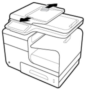 HP PAGEWIDE 477DW - Chargement du bac d'alimentation automatique - 1