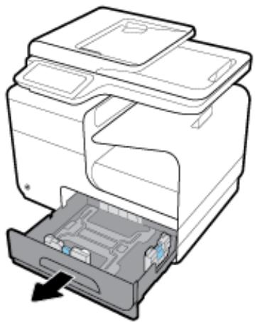 HP PAGEWIDE 477DW - Pour charger des enveloppes dans le bac 2 - 1
