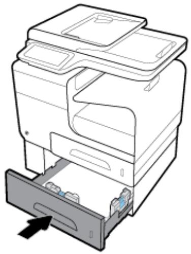 HP PAGEWIDE 477DW - Suppression des bourrages dans le bac 3 en option - 5