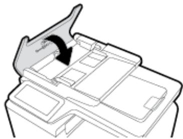 HP PAGEWIDE 477DW - Nettoyage des rouleaux de préhension du chargeur de documents et du coussin de séparation - 3