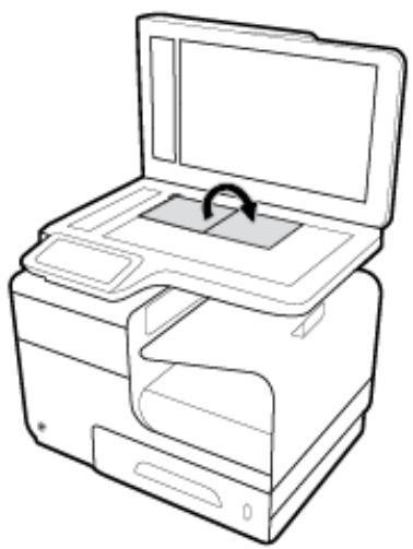 HP PAGEWIDE 477DW - Chargement et copie d'une carte d'identité - 2