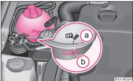 SKODA OCTAVIA TOUR - Contrôle du niveau de liquide de refroidissement - 1