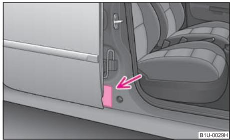 SKODA OCTAVIA TOUR - Utilisation de sièges pour enfants sur le siège du passager avant - 1