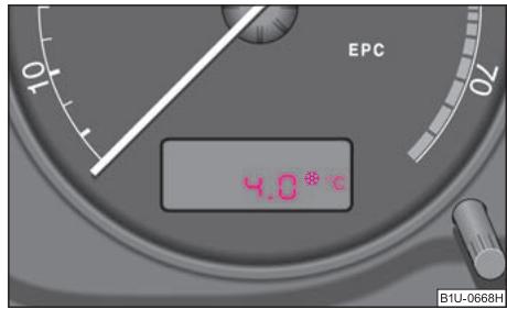 SKODA OCTAVIA TOUR - Température extérieure - 1