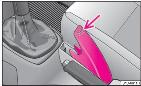 SKODA OCTAVIA TOUR - Rangement pour lunettes* - 1