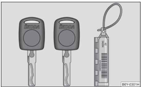 SKODA OCTAVIA TOUR - Clés - 1