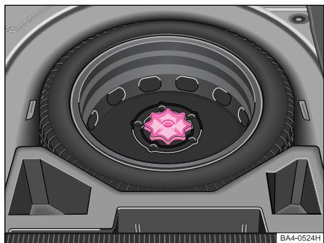 SKODA OCTAVIA TOUR - Roue de secours* - 1