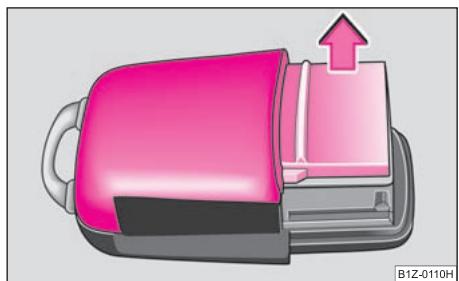 SKODA OCTAVIA TOUR - Remplacement de la pile de la télécommande radio - 2