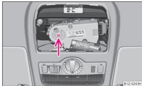 SKODA OCTAVIA TOUR - Actionnement de secours - 2