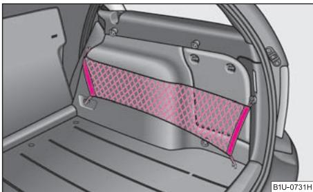 SKODA OCTAVIA TOUR - Filets de fixation - Gamme de filets Combi* - 1