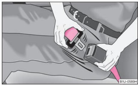 SKODA OCTAVIA TOUR - Déclenchement de la protection pour les enfants - 1