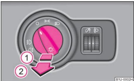 SKODA OCTAVIA TOUR - Phares antibrouillard* 扣 - 1