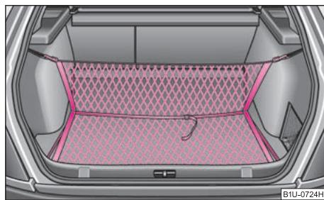 SKODA OCTAVIA TOUR - Filets de fixation - Gamme de files Octavia* - 2