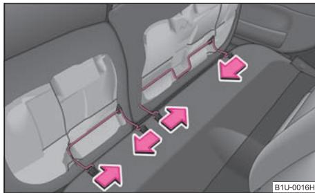 SKODA OCTAVIA TOUR - Sortir l'assise de siège - 1