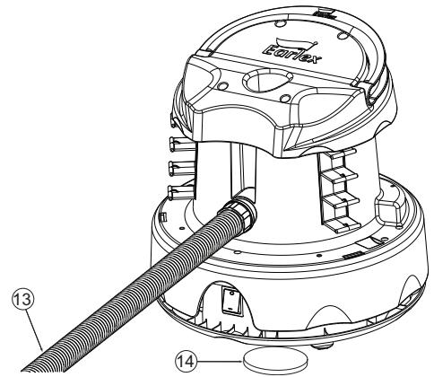 EARLEX HV2900 - EXPLODED PARTS VIEW - 5