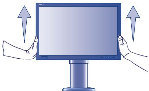 LACIE 720 LCD MONITOR HOOD CALIBRATION SOFTWARE COLORIMETER - Soulever et abaisser l'écran - 2