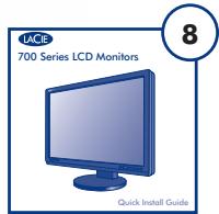 LACIE 720 LCD MONITOR HOOD CALIBRATION SOFTWARE COLORIMETER - LaCie 730 - 9
