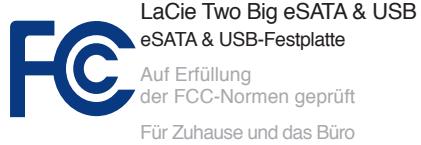 LACIE TWO BIG ESATA & USB - Déclaration de conformité aux normes d'industrie canada - 1