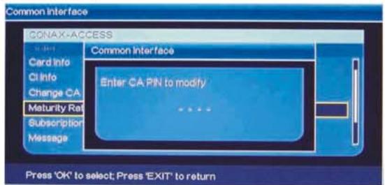NESX NE-2311 - Changer le control parental: - 1