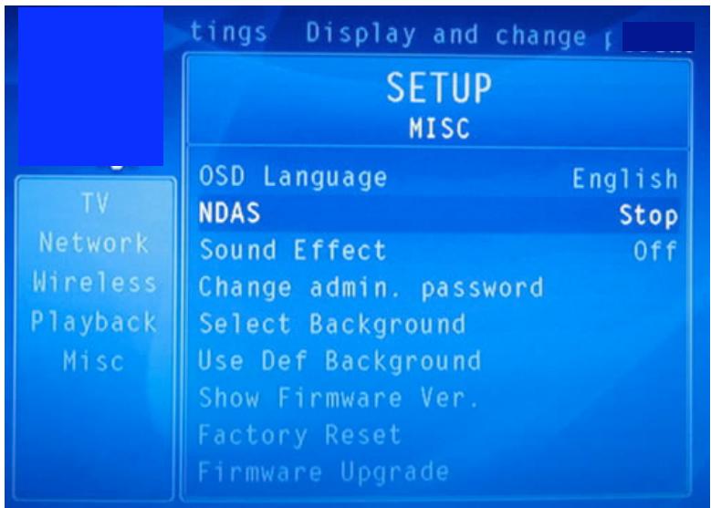 DANE-ELEC XIMETA NDAS - Activation de la fonction NDAS sur le so smart - 1